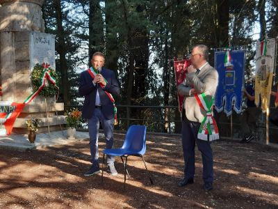 L'assessore Ivan Terrosi alla commemorazione per i martiri di Niccioleta
