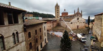 Lavori piazza Massa Marittima