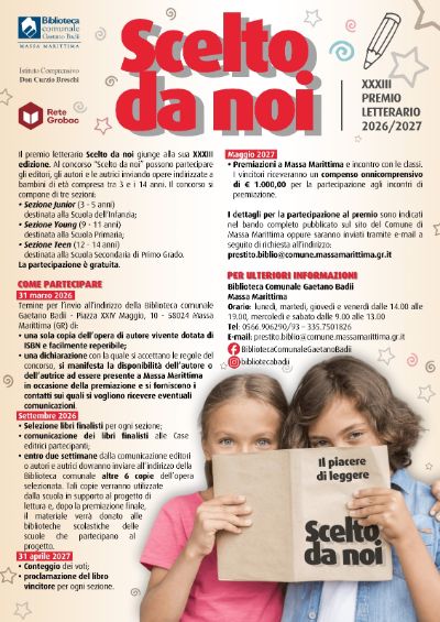 Scelto da noi 2026/2027