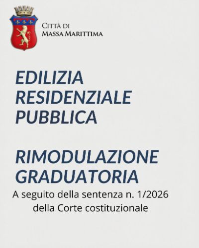 Rimodulazione graduatorie edilizia popolare
