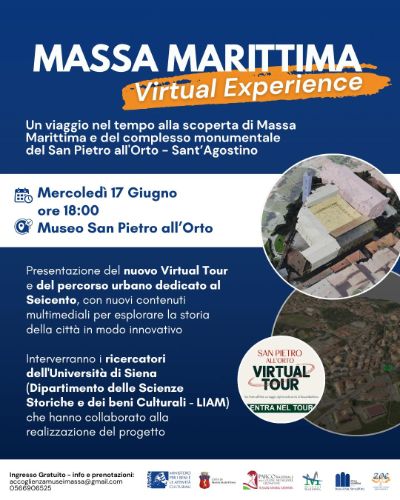 Locandina VIRTUAL TOUR