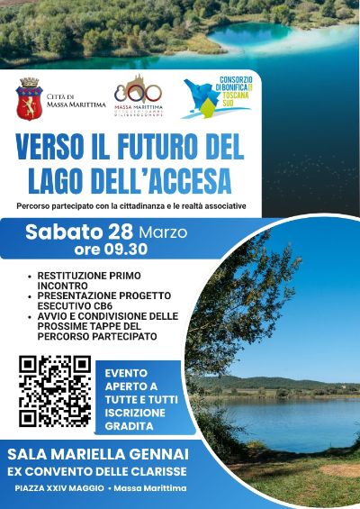 LOCANDINA LAGO ACCESA 28 marzo