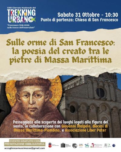Locandina trekking urbano 2026