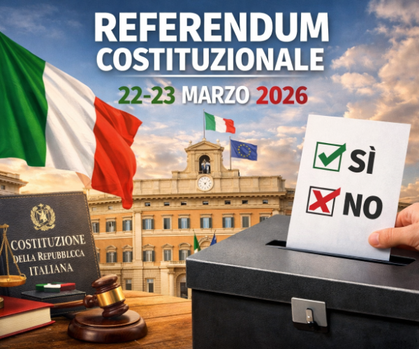 SPECIALE REFERENDUM COSTITUZIONALE 22 E 23 MARZO 2026
