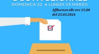 Affluenza Referendum costituzionale a chiusura delle operazioni