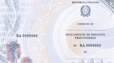 Documento di identità provvisorio