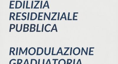 Rimodulazione graduatorie edilizia popolare