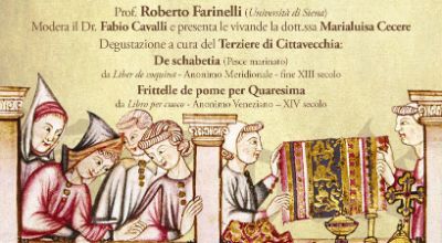 27 maggio primo incontro di Assaggiare la storia