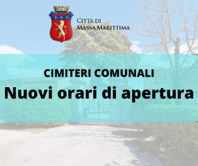 Orari cimiteri comunali