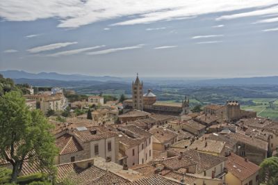 Massa Marittima dall'alto