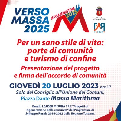 Verso Massa 2025:incontro 20 Luglio