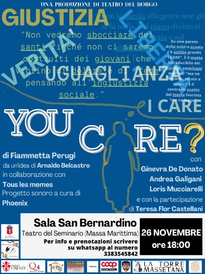 Locandina "You Care?"