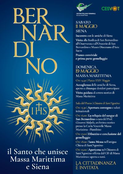 Eventi dedicati a San Bernardino