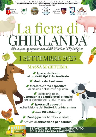 Locandina Fiera di Ghirlanda 2025
