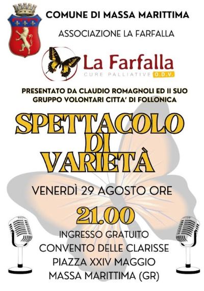 Spettacolo del gruppo La Farfalla 