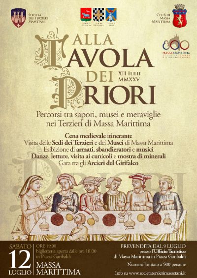Locandina della festa per gli 800 anni dalla nascita del Libero Comune 