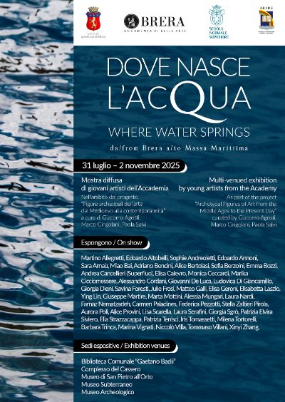 Locandina DOVE NASCE L'ACQUA