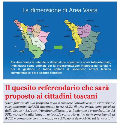 Proposta referendum sanità toscana