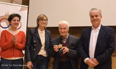 Consegna Grosso D'Oro a Dino Petri