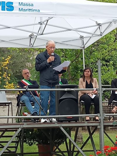 Bruno Travaglini nella commemorazione del 2023