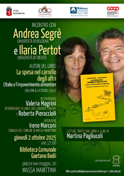Incontro con Andrea Segrè e Ilaria Pertot