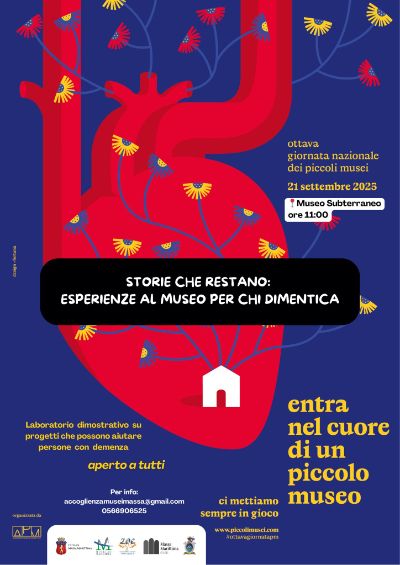 Locandina dell'evento "Le Storie che restano"