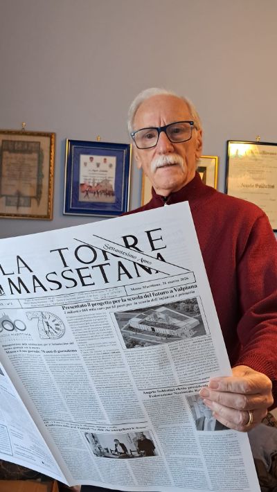 Il direttore de "La Torre Massetana" Angelo Soldatini