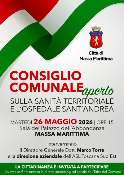 Locandina Consiglio 26.05.26