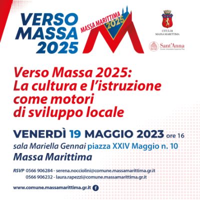 Venerdì 19 maggio Verso Massa 2025