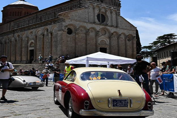 La "Mille Miglia" a Massa Marittima