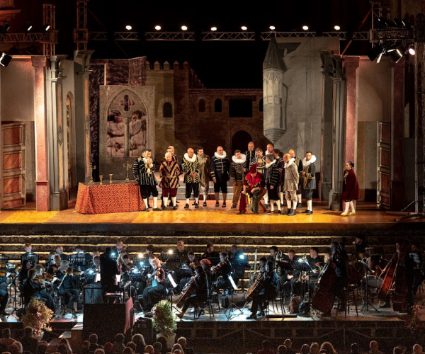 Massa Marittima  si accende con la grande opera
