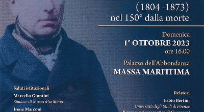 Locandina giornata di studi su Francesco Domenico Guerrazzi