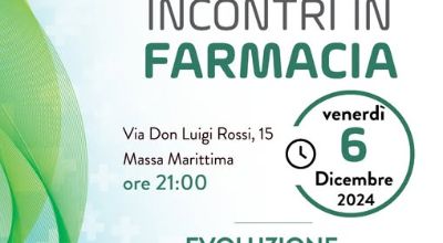 Nuovo incontro alla farmacia Comunale il 6 Dicembre