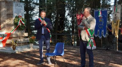 L'assessore Ivan Terrosi alla commemorazione per i martiri di Niccioleta