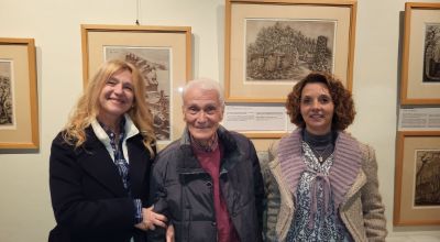 Dino Petri con Maria Pia Vecchi e Irene Marconi (Foto Franco Ceccherini)