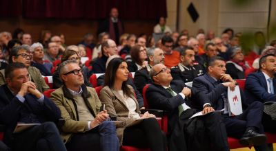Platea del Convegno convegno "Prospettive e scenari di sviluppo per la città di Massa Marittima"