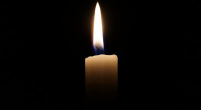 Candela accesa