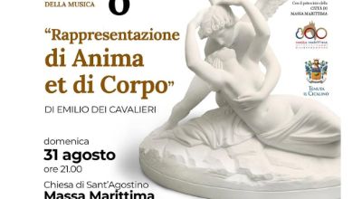 Locandina rappresentazione di Anima et di Corpo con Classica al Museo