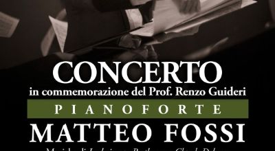 Locandina concerto Matteo Fossi Locandina concerto Matteo Fossi