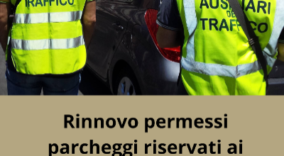 Rinnovo permessi auto per residenti